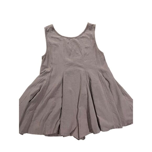 Free People Just For You Playsuit in Elderberry Tea Sz S - Picture 3 of 10